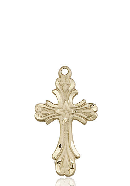 14kt Gold Cross Medal