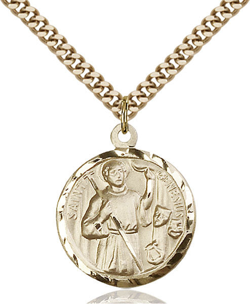 Gold Filled Genesius Pendant