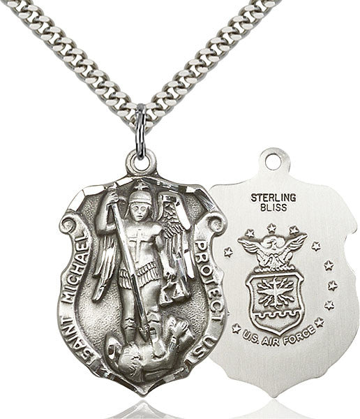 Sterling Silver St. Michael Pendant