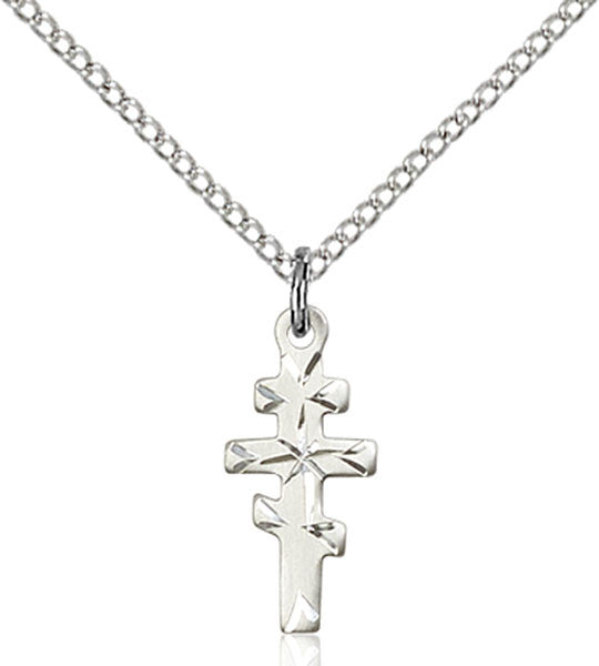 Sterling Silver Greek Orthadox Cross Pendant