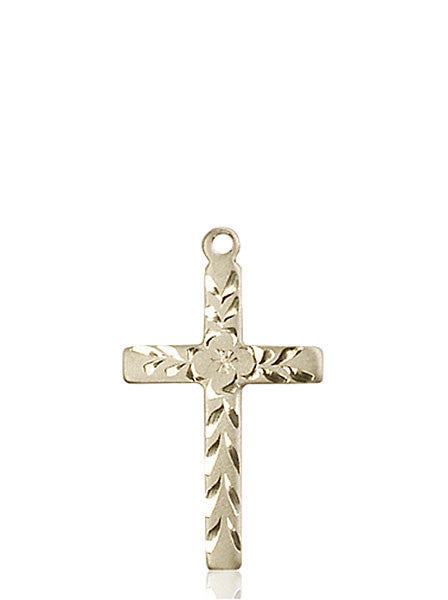 14kt Gold Cross Medal