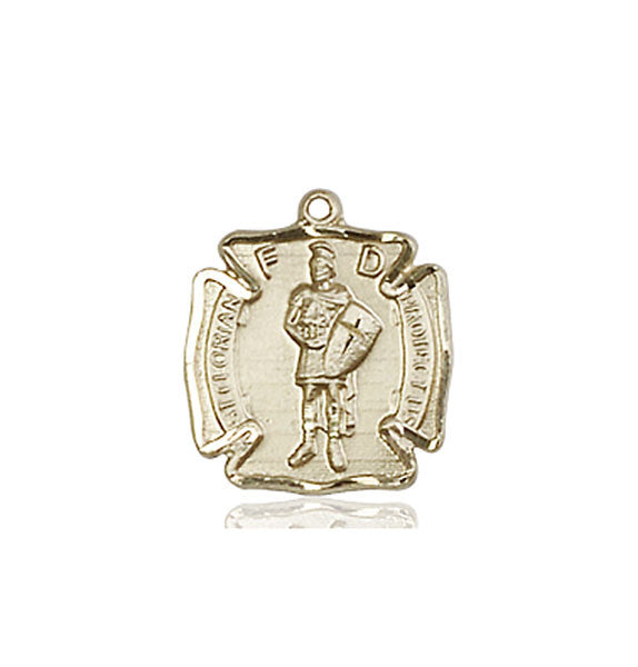 14kt Gold St. Florian Medal