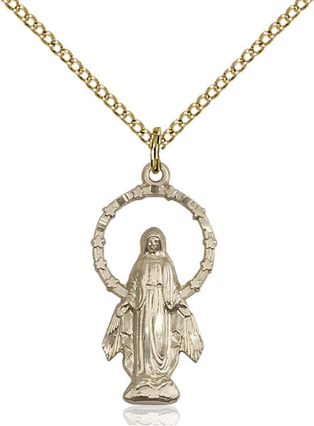 Gold Filled Miraculous Pendant