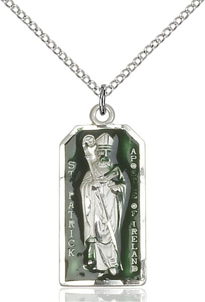 Sterling Silver St. Patrick Pendant