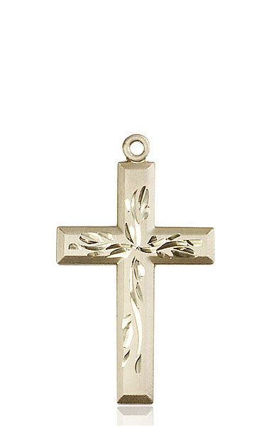 14kt Gold Cross Medal