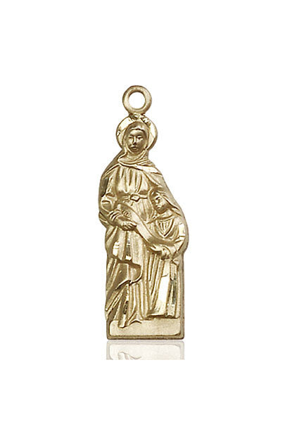 14kt Gold St. Ann Medal