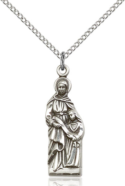 Sterling Silver St. Ann Pendant