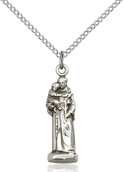 Sterling Silver St. Anthony Pendant