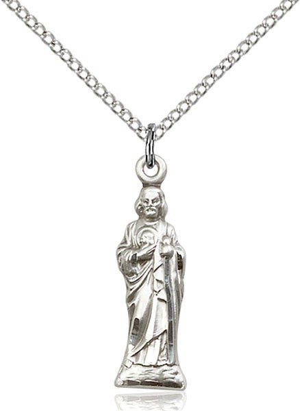 Sterling Silver St. Jude Pendant