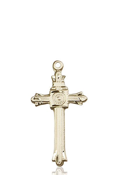 14kt Gold Cross Medal