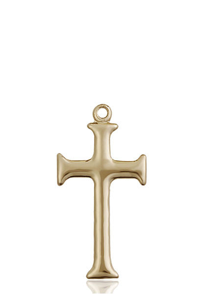 14kt Gold Cross Medal