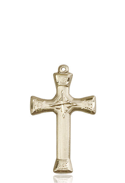 14kt Gold Cross Medal