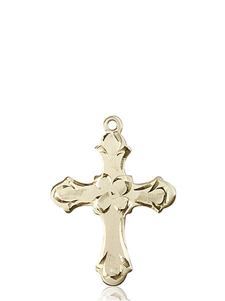 14kt Gold Cross Medal