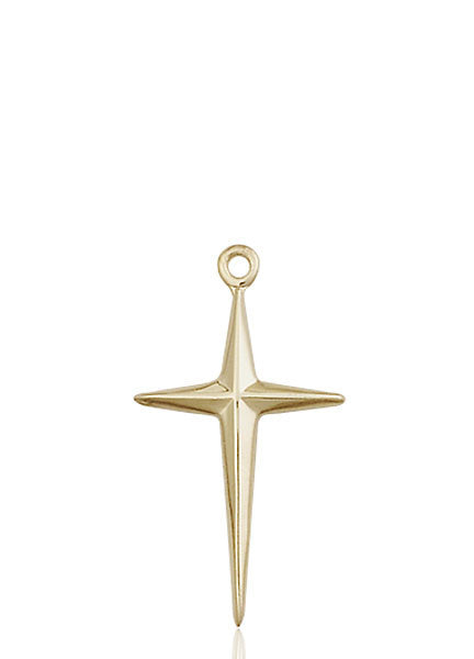 14kt Gold Cross Medal