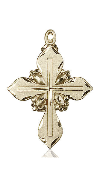 14kt Gold Cross Medal