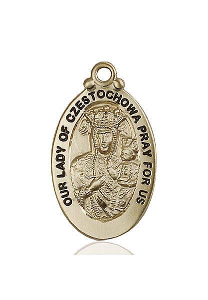 14kt Gold O/L of Czestochowa Medal