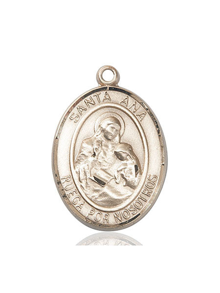 14kt Gold Santa Ana Medal