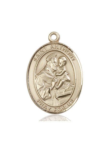 14kt Gold St. Anthony of Padua Medal