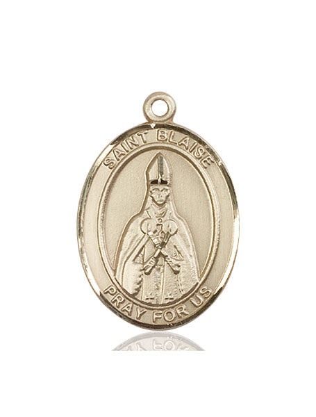 14kt Gold St. Blaise Medal