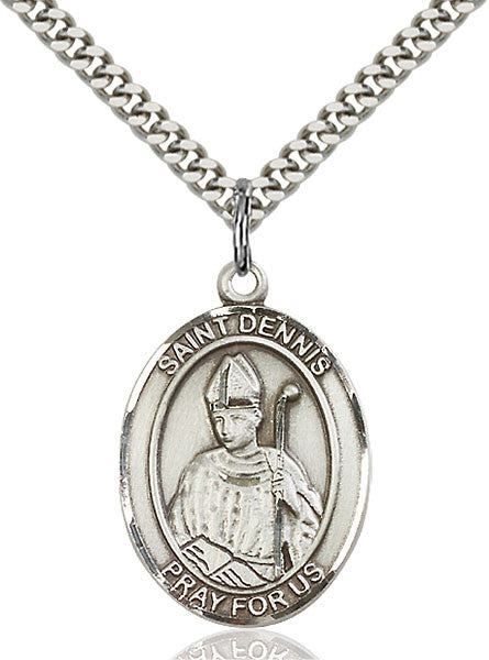 Sterling Silver St. Dennis Pendant