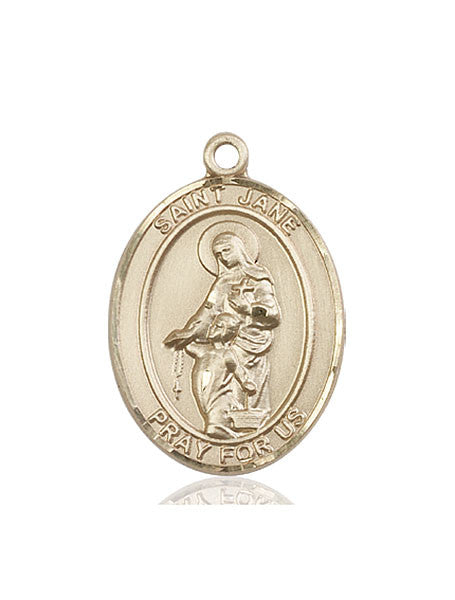 14kt Gold St. Jane of Valois Medal