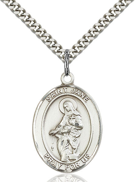 Sterling Silver St. Jane of Valois Pendant