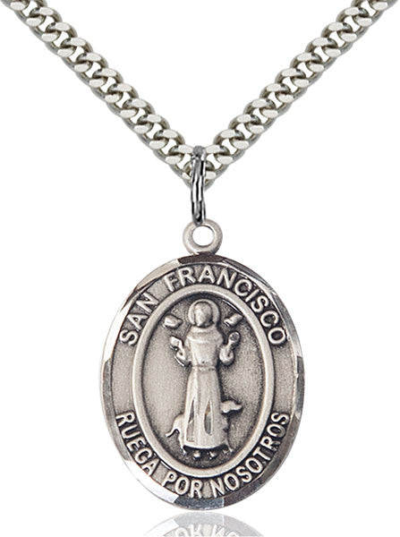 Sterling Silver San Francis Pendant