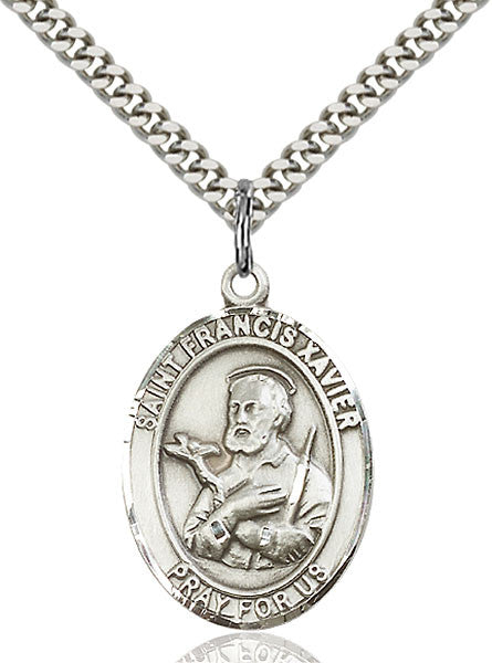 Sterling Silver St. Francis Xavier Pendant