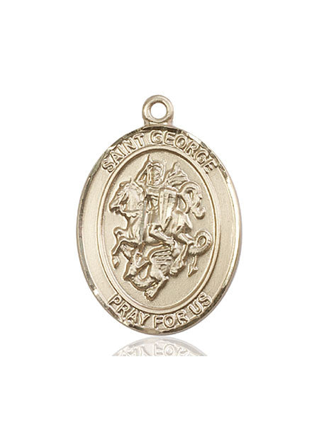 14kt Gold St. George/Paratrooper Medal