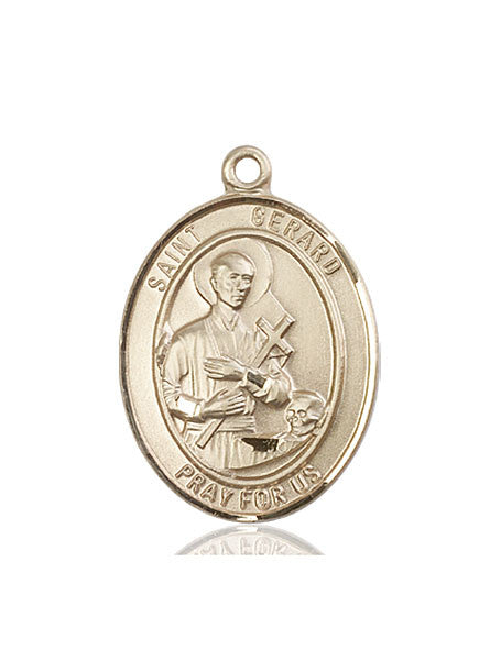 14kt Gold St. Gerard Majella Medal