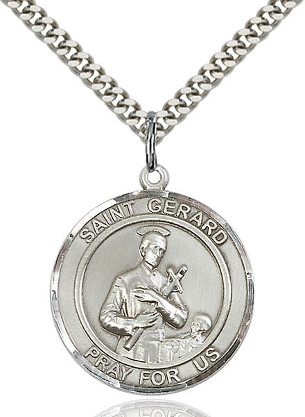 Sterling Silver St. Gerard Pendant