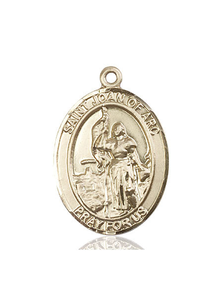 Oro de 14 kt Santa Juana de Arco / Medalla del Ejército