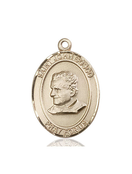 14kt Gold St. John Bosco Medal