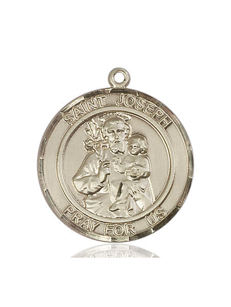 14kt Gold St. Joseph Medal