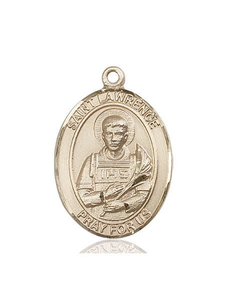 14kt Gold St. Lawrence Medal