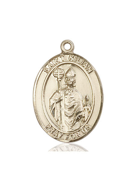 14kt Gold St. Kilian Medal