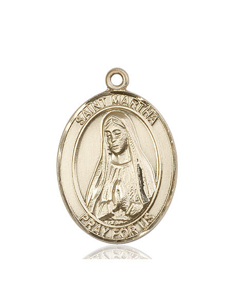 14kt Gold St. Martha Medal