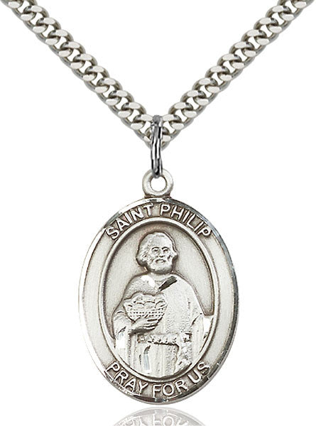 Sterling Silver St. Philip Pendant