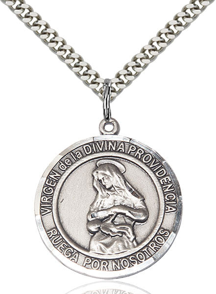 Dije Virgen Divina Providencia Plata Ley