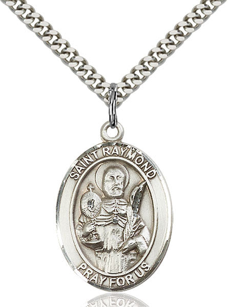 Sterling Silver St. Raymond Nonnatus Pendant