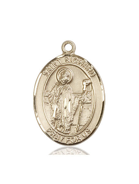 14kt Gold St. Richard Medal