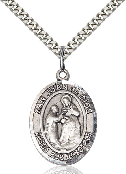 Sterling Silver San Juan de Dios Pendant