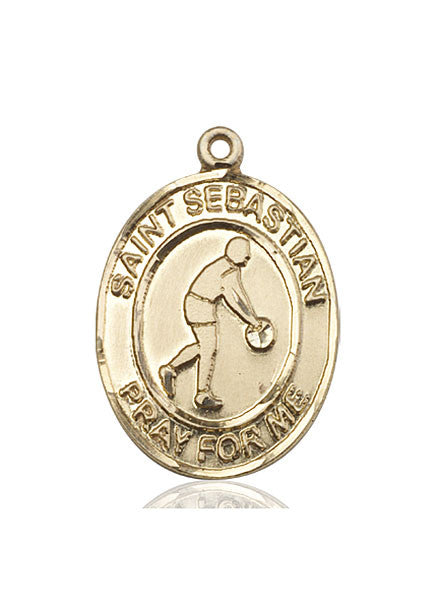 14kt Gold St. Sebastian Medal