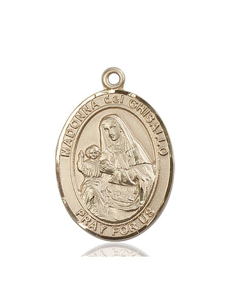 14kt Gold St. Madonna Del Ghisallo Medal