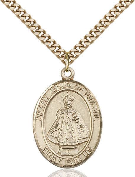 Gold Filled Infant of Prague Pendant