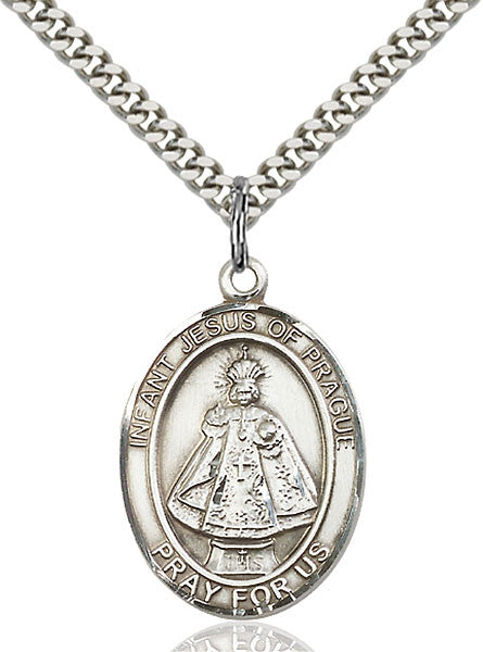 Sterling Silver Infant of Prague Pendant