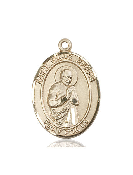 14kt Gold St. Isaac Jogues Medal