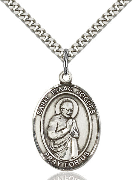 Sterling Silver St. Isaac Jogues Pendant