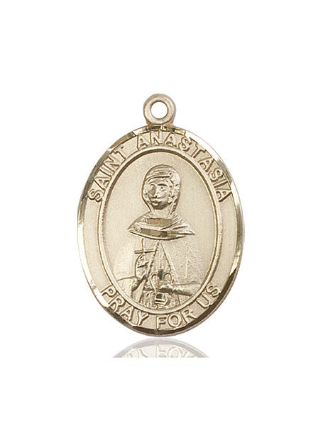 14kt Gold St. Anastasia Medal