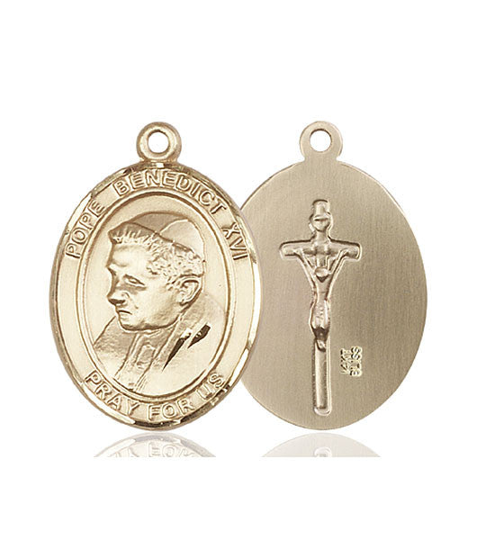 14kt Gold Pope Benedict XVI Medal